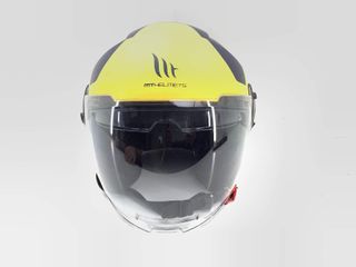 Casco Jet MT Helmets Viale SV Amarillo