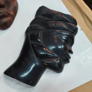 Máscaras y figuras Africana antiguas lote