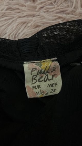 Vestido Negro Sexy Talla m