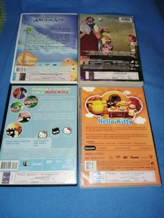 Lotes DVDs Infantins Usados