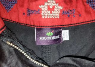 Calções Veludo Preto Sergent Major 8 Anos