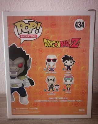 Funko Pop Great Ape Vegeta 434 Dragon Ball Z