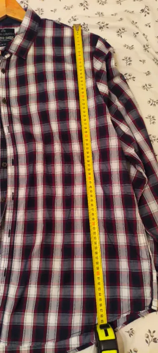 Camisa a cuadros Angelo Litrico