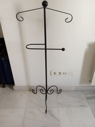 Galán de noche de hierro forjado