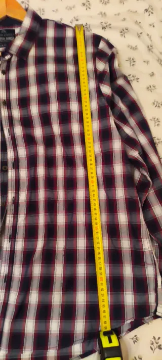 Camisa a cuadros Angelo Litrico