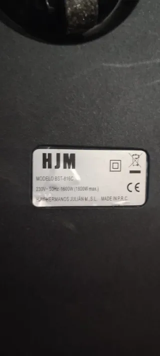 Aspiradora Ciclónica 1800W Roja