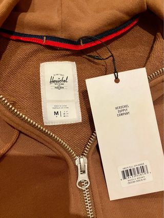 Sudadera Herschel con capucha y cremallera