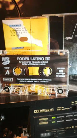 Poder Latino III Cassette