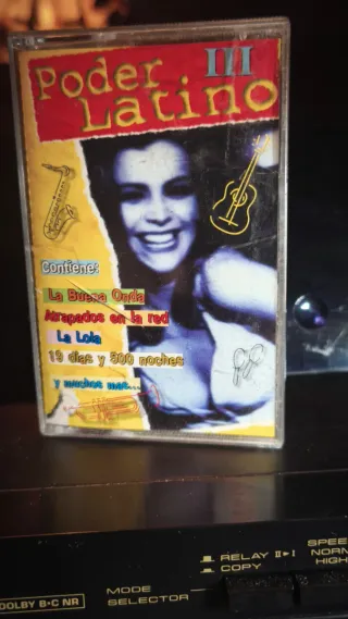 Poder Latino III Cassette