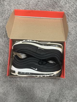 Nike Air Max 97 Negras Reflectantes-TALLA 42,5