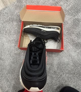 Nike Air Max 97 Negras Reflectantes-TALLA 42,5