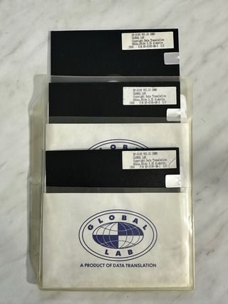 FLOPPY DISCK 5,25 DEL 1990 DELLA GLOBAL LAB