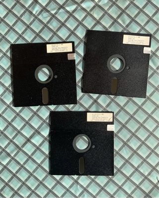 FLOPPY DISCK 5,25 DEL 1990 DELLA GLOBAL LAB