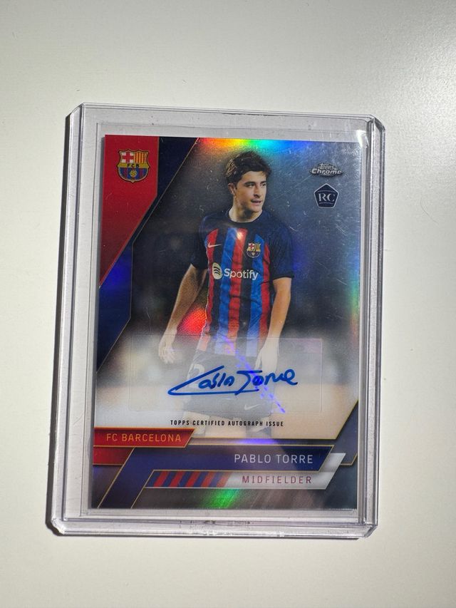 Pablo Torre Auto RC Topps Chrome