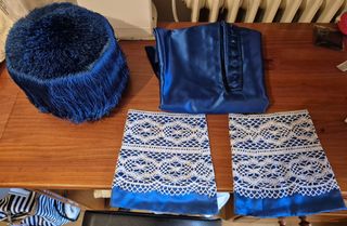 Traje Académico Doctor Biología. Nuevo a estrenar