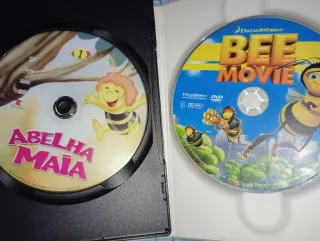 2 DVDs Infantis Abelha Maia Usados