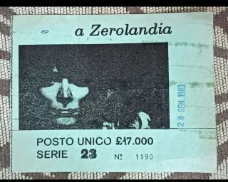 Biglietto Natale a Zerolandia 1983