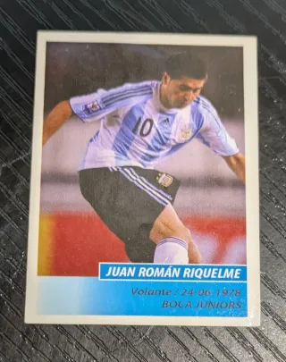 2 figurine Riquelme Selección Argentina