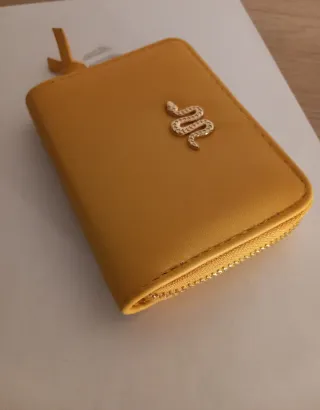 Mini Cartera Ale-hop Serpiente Dorada