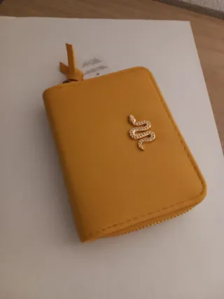 Mini Cartera Ale-hop Serpiente Dorada