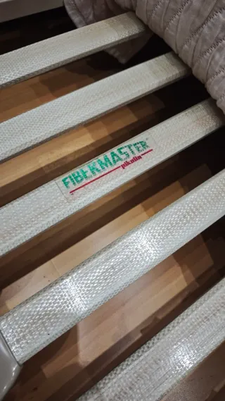 Cama completa madera (canapé + somier + colchón)