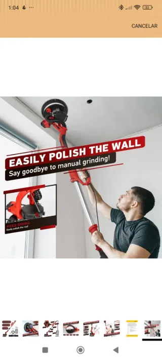 Lijadora Techo y Pared Segunda Mano