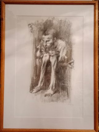 Cuadro original a carboncillo