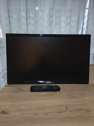 Televisión Philips 24" Negra
