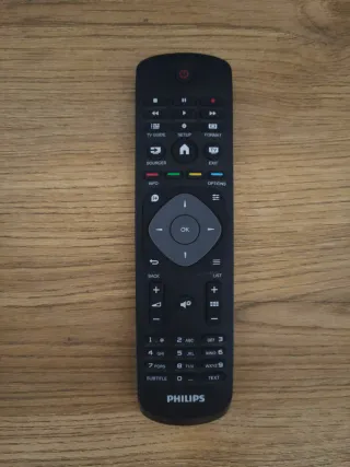 Televisión Philips 24" Negra