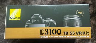 Kit Nikon D3100 + 2 Objetivos VR 18-55 y 55-200mm