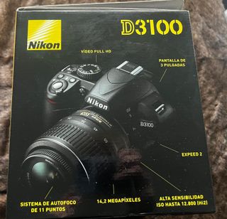 Kit Nikon D3100 + 2 Objetivos VR 18-55 y 55-200mm