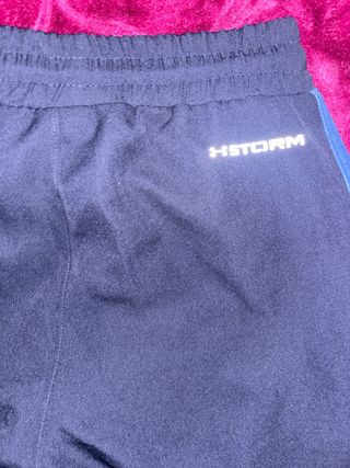 Pantalon de chandal Under Armour Negro y Azul