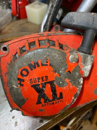 Motosierra Homelite para repuestos no funciona