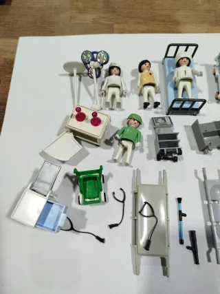 Lote Hospital Playmobil