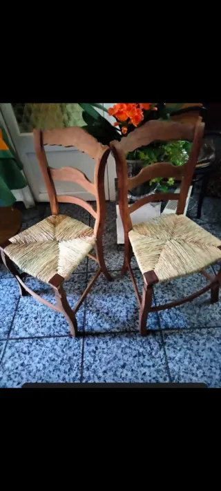 Si tienes sillas viejas, antiguas Enea (boga