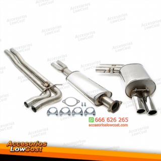 Sistema de acero inoxidable TA Technix 2x70mm ade