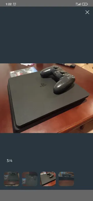 PS4 (PlayStation 4) Negra + Juego Nioh