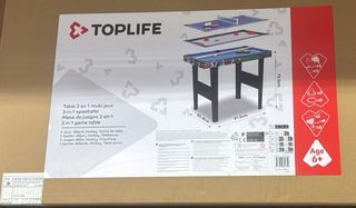 Mesa Multijuegos 3 en 1 TOPLIFE
