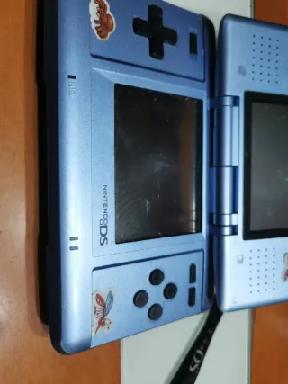 Nintendo DS Fat Azul con juegos
