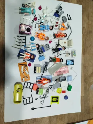 Lote Hospital Playmobil