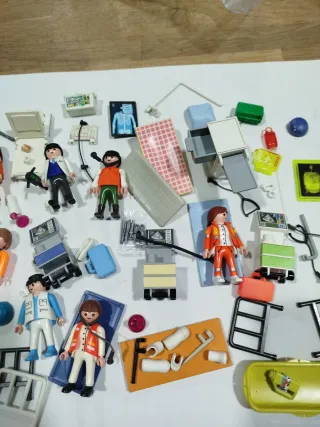 Lote Hospital Playmobil