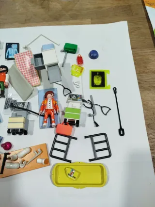 Lote Hospital Playmobil