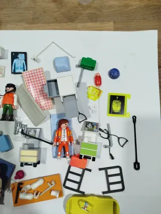 Lote Hospital Playmobil
