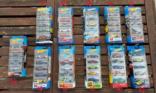 Coleção Hot Wheels