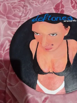 Disco Vinil Personalizado Deftones Around the Fur