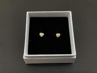 pendientes oro 18k con piedra