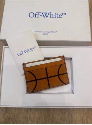 Tarjetero Off-White Basketball