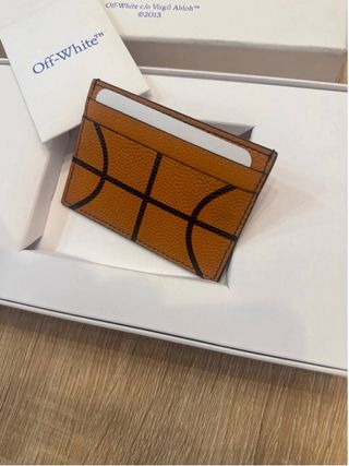 Tarjetero Off-White Basketball