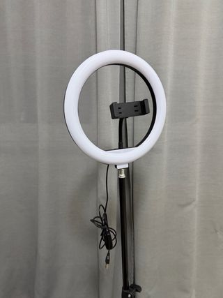 Ring Light con supporto per smartphone