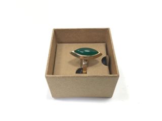 anillo oro 18k con piedra